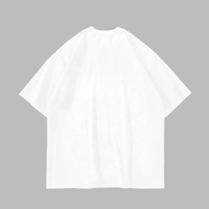 Lumpy Space Princess Baskılı Oversize Unisex Beyaz