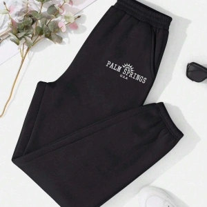 LUNE Letter Graphic Thermal Lined 4 Mevsim Eşofman