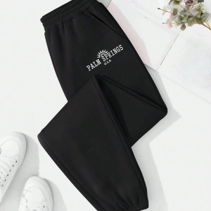 LUNE Letter Graphic Thermal Lined 4 Mevsim Eşofman