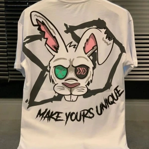 Make Yours Unique Baskılı Oversize Unisex Pamuk