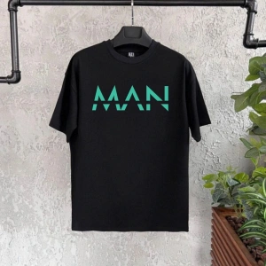 Man Baskılı Beyaz Baskılı Erkek