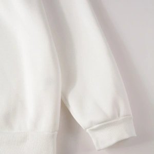 Manfinity EMRG Cartoon And Slogan Graphic Sweatshirt Beyaz