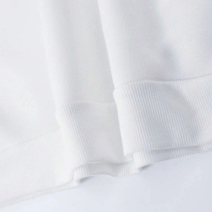 Manfinity EMRG Figure & Letter Graphic Sweatshirt Beyaz