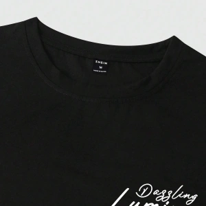 Manfinity Homme 2li Erkek Günlük Basit Kısa Kollu Tişört Ve Şort Takımı