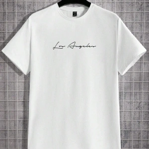 Manfinity Homme Beyaz Örme Erkek Kısa Kollu Tişört ve Şort Takımı