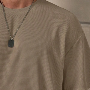 Manfinity Homme Erkek Düz Bol Bel Şortu