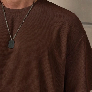 Manfinity Homme Erkek Düz Bol Kesim Bel Şortu