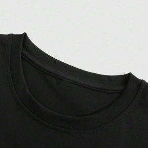 Manfinity Homme Erkek Slogan Baskılı Tişört Ve Şort Takımı