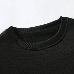 Manfinity Homme Hand Print Drop Shoulder Sweatshirt Beyaz