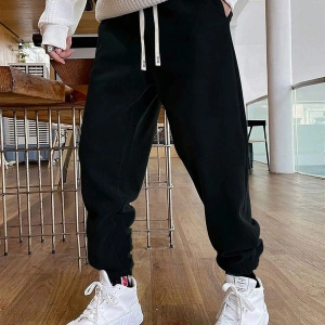 Manfinity Hypemode Erkek Düz İpli Bel Eşofman Altı