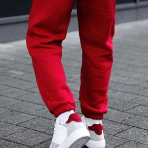 Manfinity Hypemode Erkek Harf Grafik İpli Bel Eşofman Altı