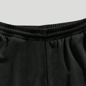 Manfinity Hypemode Erkek Mektup ollu Günlük Tişört Ve Şort Takımı