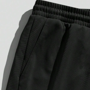 Manfinity Hypemode Erkek Mektup ollu Günlük Tişört Ve Şort Takımı