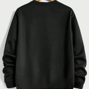 Manfinity LEGND Eagle Print Sweatshirt Siyah