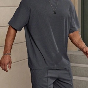 Manfinity RelaxMax Loose Fit Erkek Düz Bel Şortu