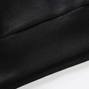 Manfinity Sporsity Letter Graphic Sweatshirt Siyah