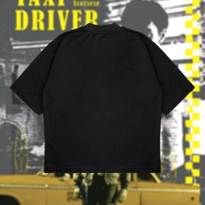 Martin Scorsese Baskılı Oversize Unisex Pamuklu Nefes Alan Kalın Kumaşlı