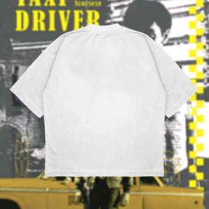 Martin Scorsese Baskılı Oversize Unisex Pamuklu Nefes Alan Kalın Kumaşlı