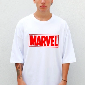 Marvel Logo Oversize T-Shirt