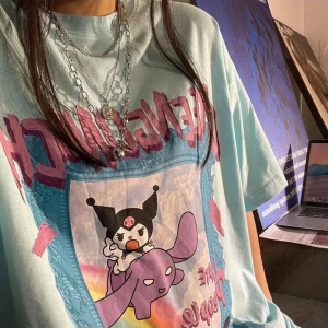 Mavi Anime Harajuku Kuromi - I Hate People T-shirt Et1972