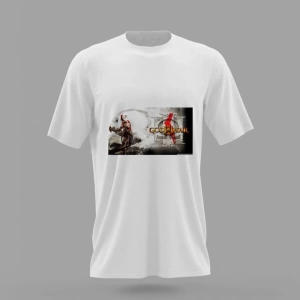 MAVİ God Of War Baskılı T-shirt PNRMTSHRT1580