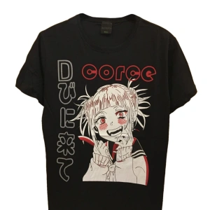 MAVİ Unisex Anime My Hero Academia Himiko Toga Tişört HMKTG5864