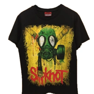 MAVİ Unisex Rock Müzik Slipknot Siyah Tshirt TTFV4401