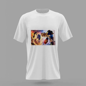 MAVİ Unisex Sega Kirpi Sonic Çizgi Film Nostalji Baskılı T-shirt PNRMTSHRT4156