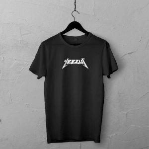 MAVİ Yeezy Tasarımlı T-shirt Unisex Prime,çatlama Solma Yapmaz,kanyewest Tasarım 37BAB