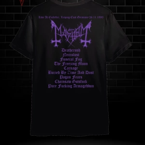 Mayhem Live in Leipzig Black Metal KODSİYAHSAW