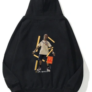 Mc Crew Cactus Jack Unisex Siyah Sweatshirt