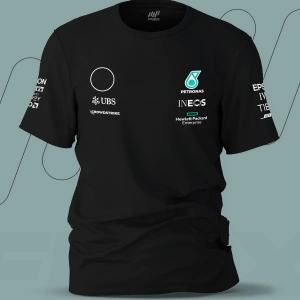 Mclaren 2021 F1 Parlayan Baskılı T-shirt