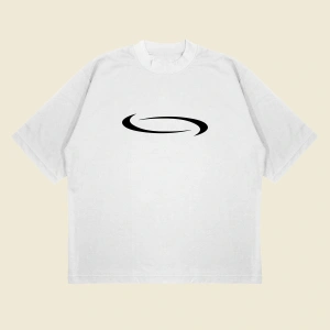 Mclaren Baskılı Oversize Unisex Pamuklu Nefes Alan Kalın Kumaşlı