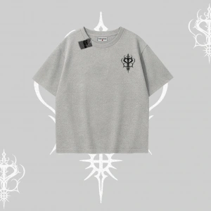 Meditasyon Yapan Kedi Baskılı Oversize Tshirt