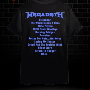 Megadeth Thrash Metal KODSİYAHSAW