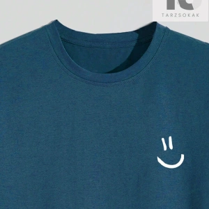 Men Astronot ve Mektup Grafikli Tişört