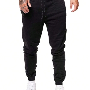 MEN Sokak Hayatı Erkek Düz Renk Günlük Minimalist Pantolon, Yaz İçin Uygun