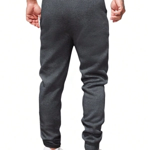 MEN Sokak Hayatı Erkek Düz Renk Günlük Minimalist Pantolon, Yaz İçin Uygun