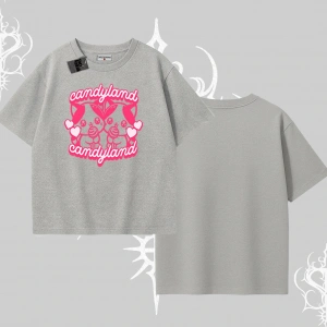 Meow Yazılı Kedi Portre Baskılı Oversize Tshirt