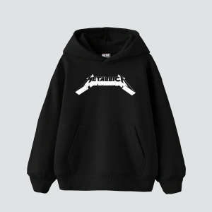 Metallica And Justice For All Baskılı Oversize Unisex Beyaz