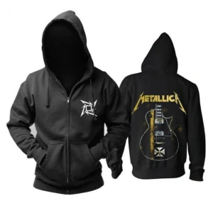 Metallica Hoodie Kapşonlu Fermuarlı Sweat 14051