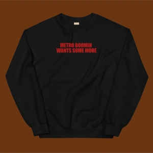 Metro Boomin Sweatshirt Beyaz