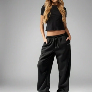 MISSGUIDED Klasik Büyük Boy Jogger Eşofman Altı Elastik Manşetli, Rahat Atletik Dinlenme Pant