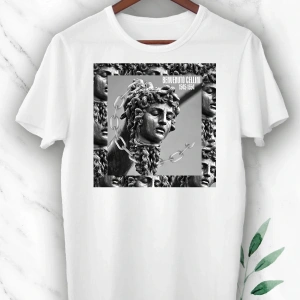 Mitoloji Medusa Baskılı Tişört