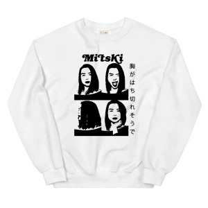 Mitski Sweatshirt Beyaz