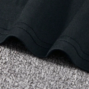 Moda Dalga Desenli Erkek Kısa Kollu Tişört, Yaz