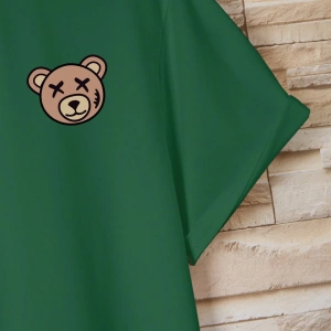 Moda Dalga Desenli Erkek Kısa Kollu Tişört, Yaz