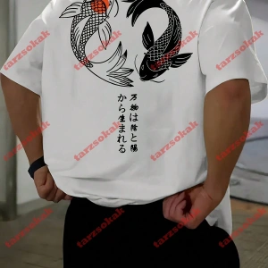 Model 3175 Erkek Yazlık Yuvarlak Yaka Kısa Kollu Günlük Tişört, Yaz