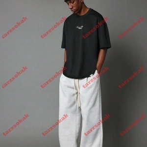 Model 3180 Erkek Yazlık Yuvarlak Yaka Kısa Kollu Günlük Tişört, Yaz