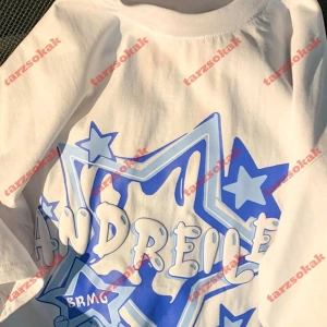 Model 3181 Erkek Yazlık Yuvarlak Yaka Kısa Kollu Günlük Tişört, Yaz